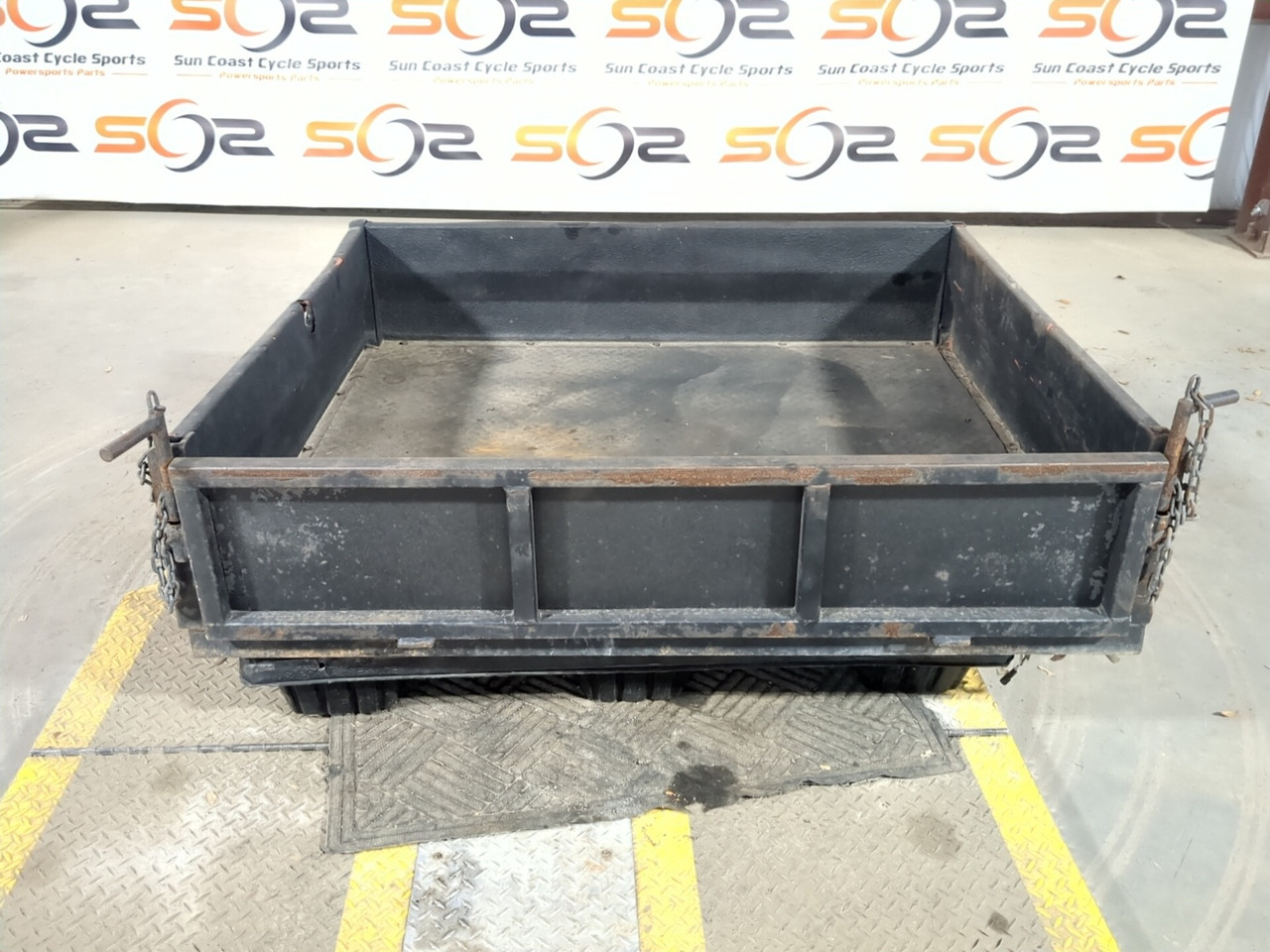 06-10 Kubtoa RTV 900 Rear Trunk Tailgate Cargo Bed Box Assembly
