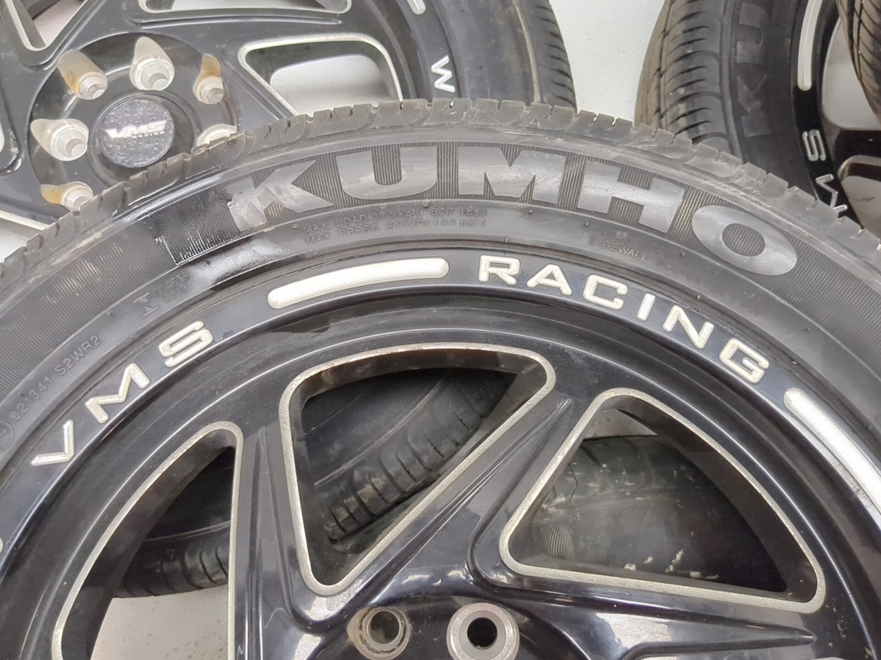 Kumho Solus KH16 Front Rear Tire 155/60R15 Wheel Rim 15x3.50