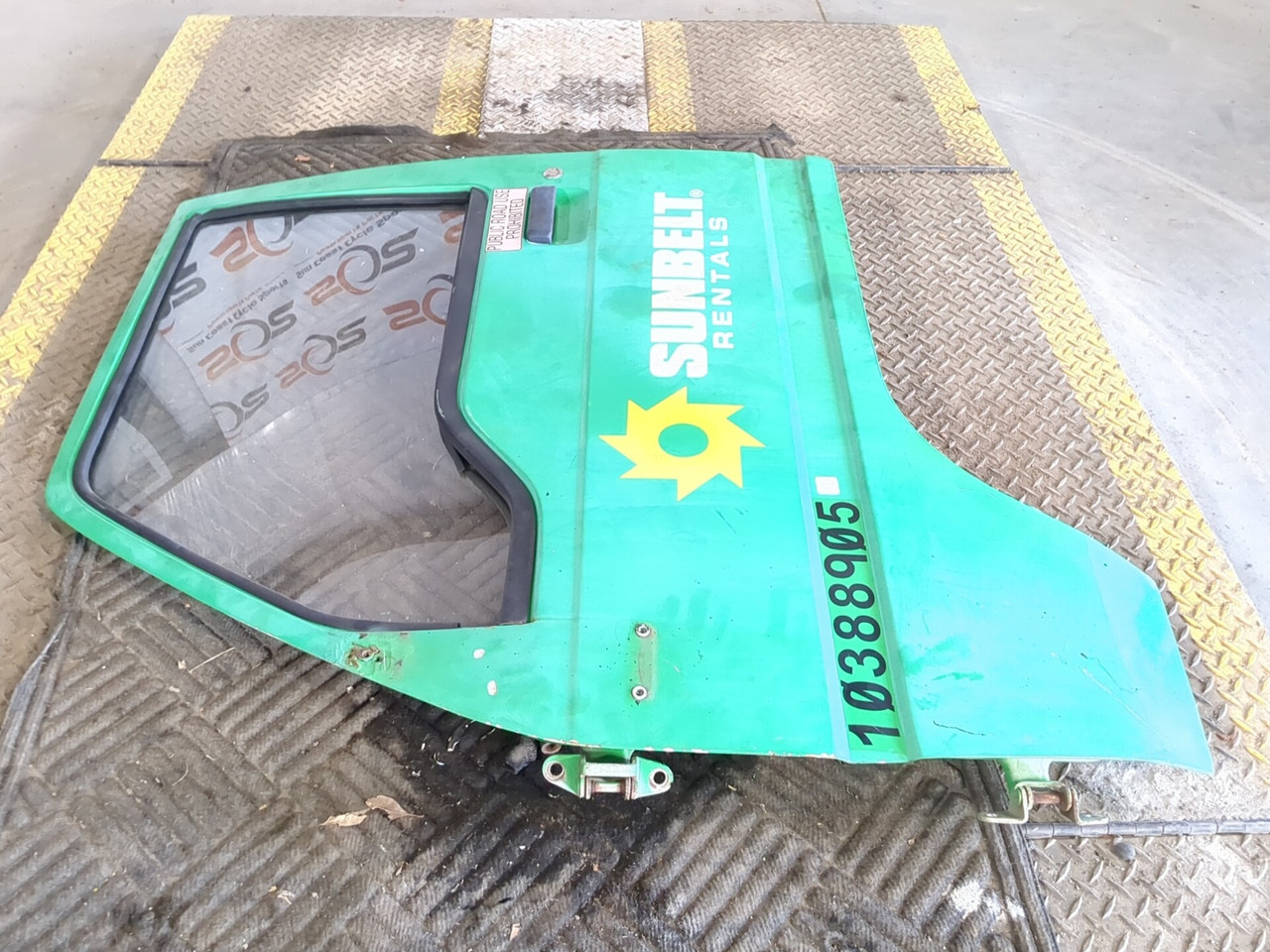 10-18 Cushman Mini Kei Utility Truck Front Left Door Assembly