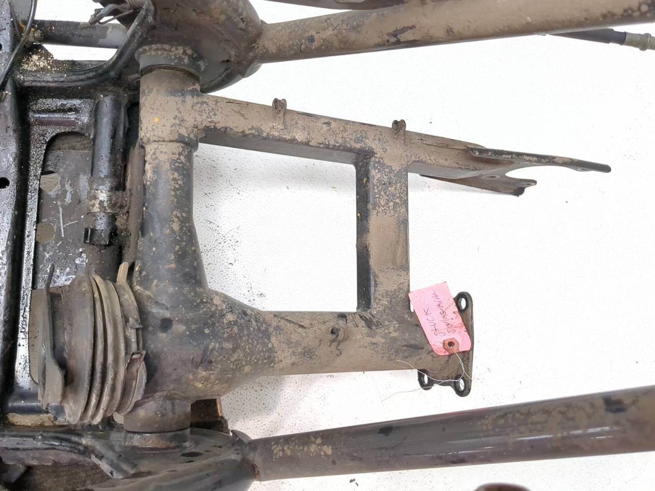 オーダー 95-03 Honda TRX400FW3 Foreman 400 Main Frame STRAIGHT w/Swingarm