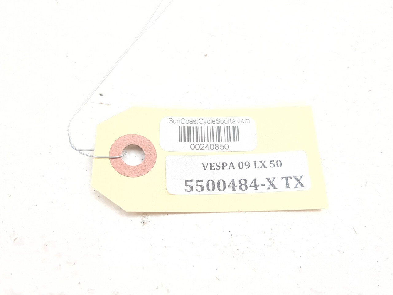 05-14 Vespa LX 50 Front Speedometer Dash Cluster Gauge - Sun Coast