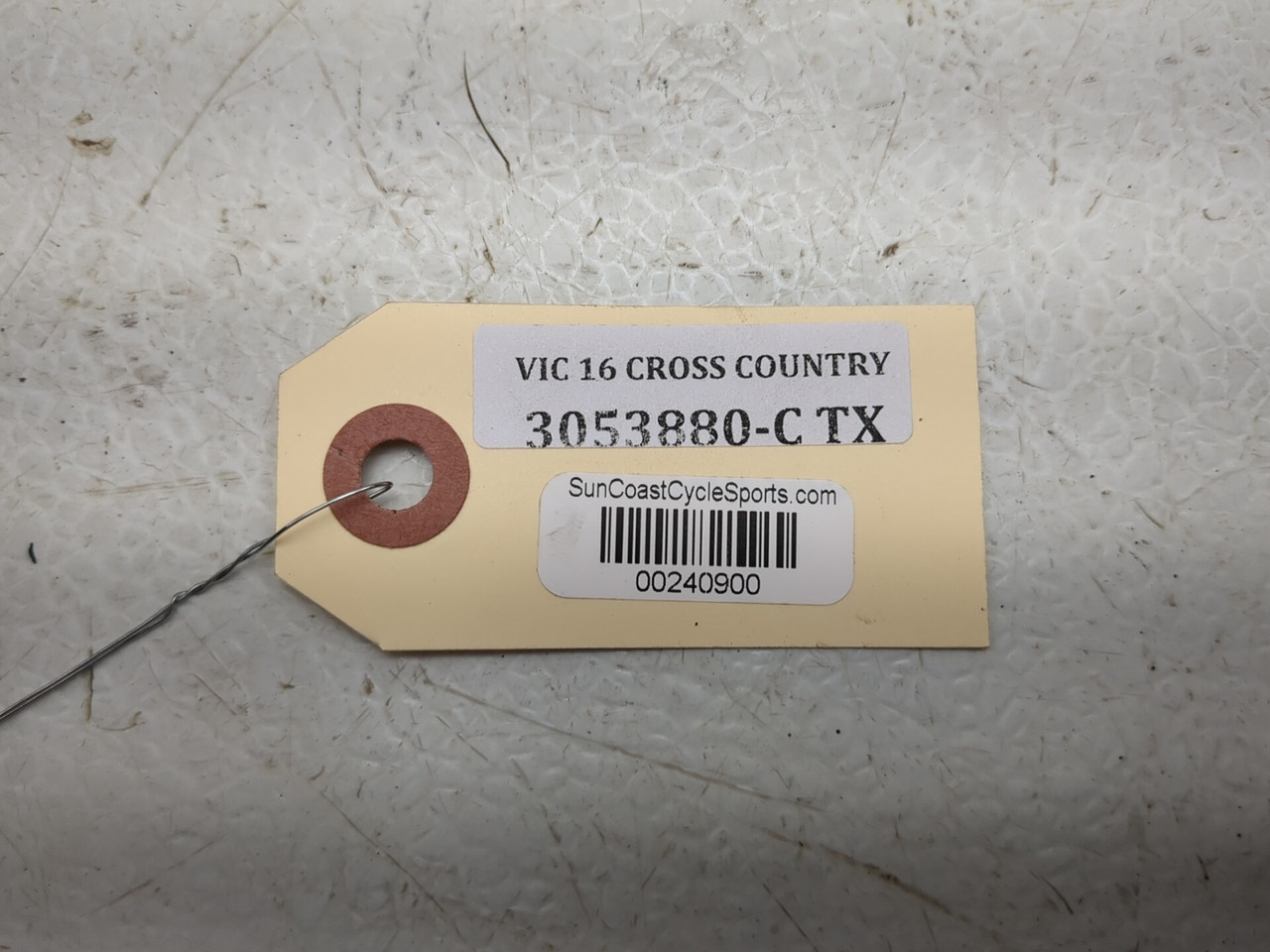 12-17 Victory Cross Country Tour Front Dash Panel 5437066 - Sun