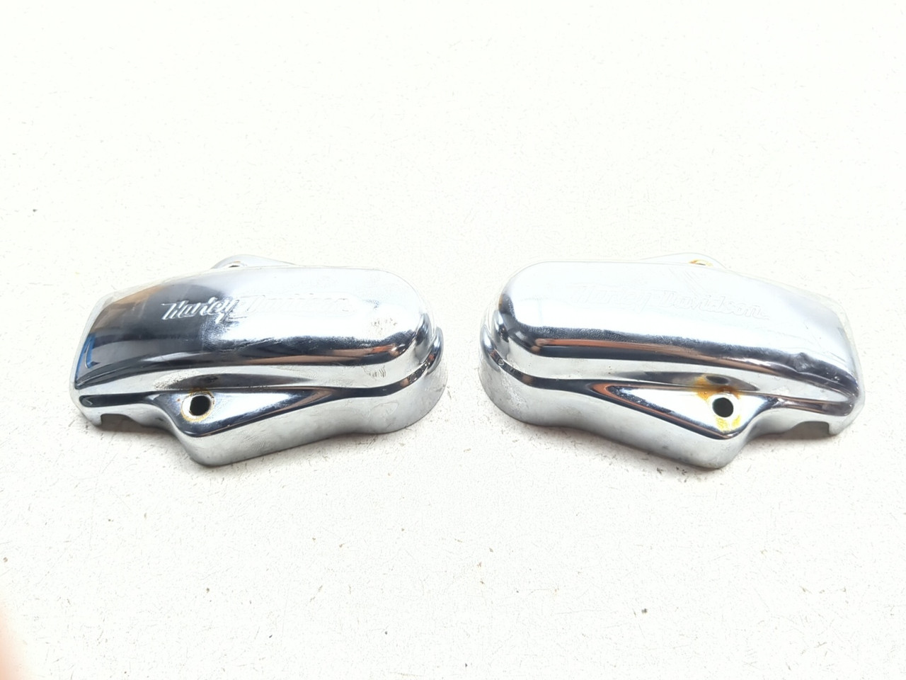 00-07 Harley Davidson Softail Deuce FXSTD Rear Axle Adjuster Cover