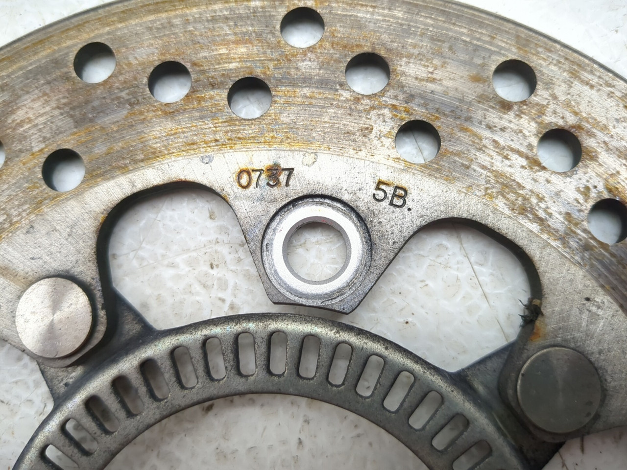 23-26 Kawasaki ZX400S ZX4R Rear Brake Rotor Disc 41080-0736 - Sun