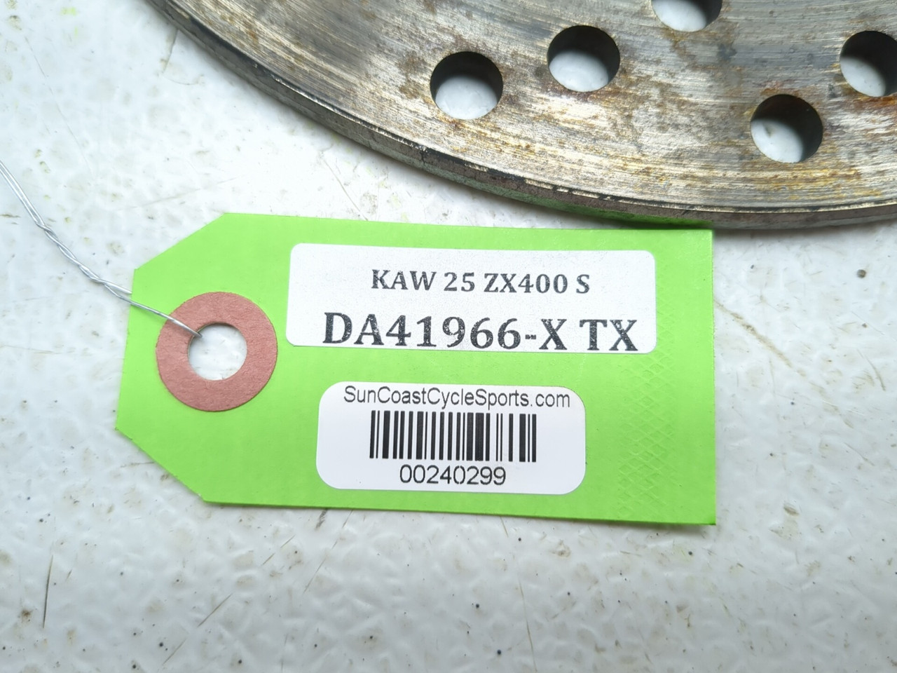 23-26 Kawasaki ZX400S ZX4R Rear Brake Rotor Disc 41080-0736 - Sun