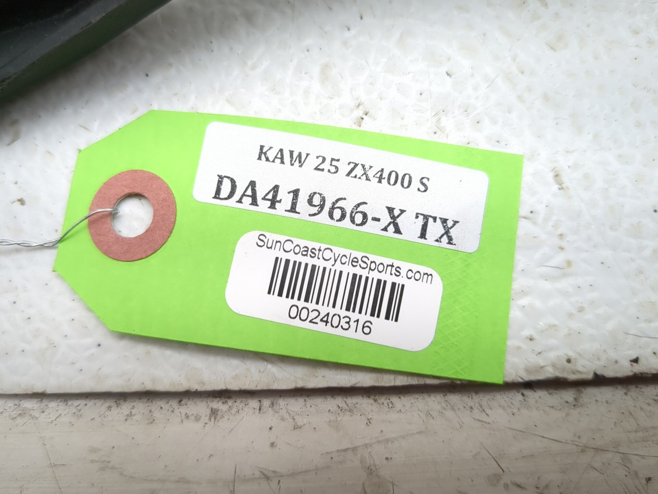 23-26 Kawasaki ZX400S ZX4R Rear Undertail Battery Tray 35023-0492