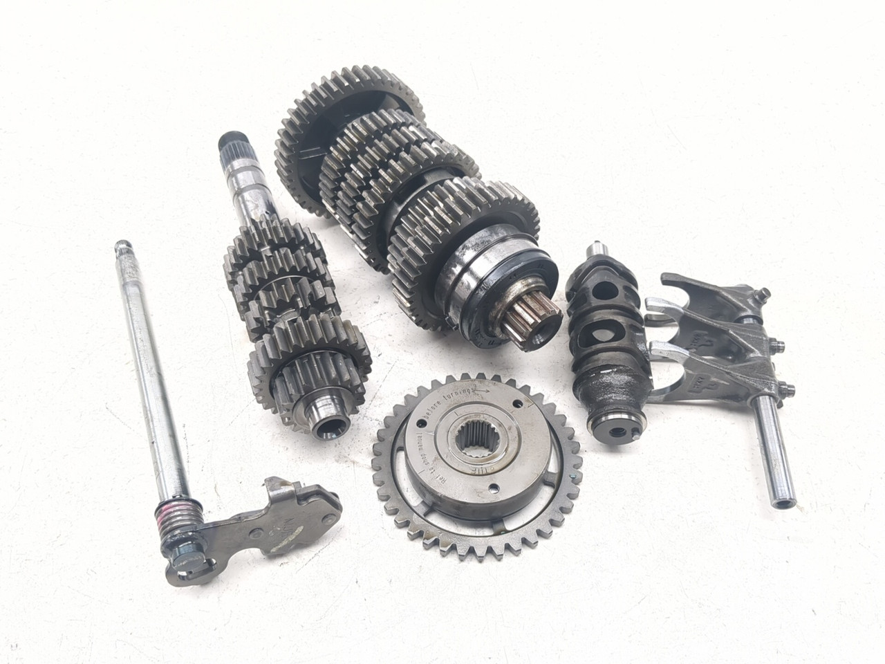 24-26 Honda CBR650R Transmission Gear Fork Drum Assembly Set 23211 24-26 Honda CBR650R Transmission Gear Fork Drum Assembly Set 23211