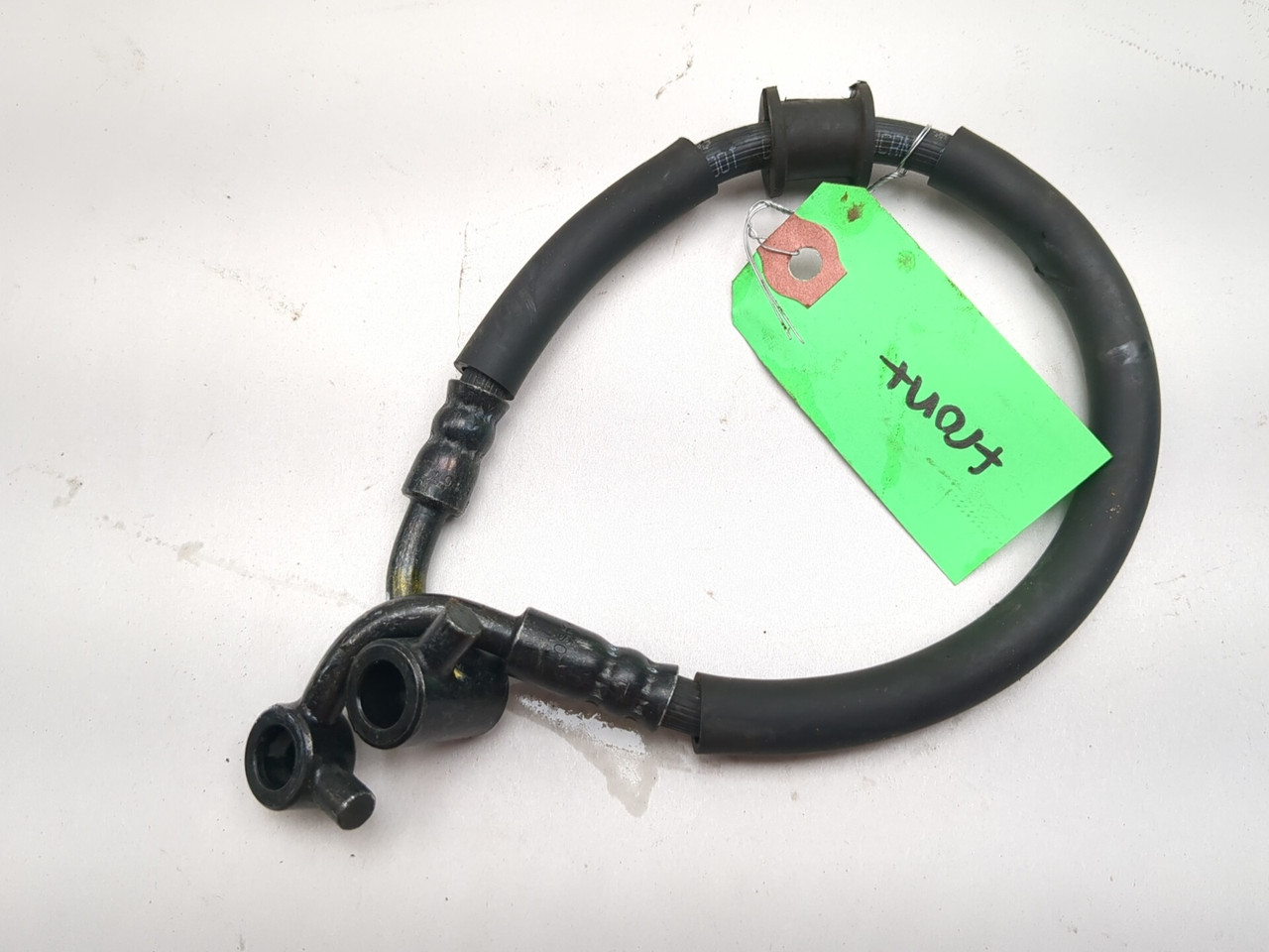 23-26 Kawasaki ZX400S ZX4R Front Upper Lower Brake Line Pair 43095