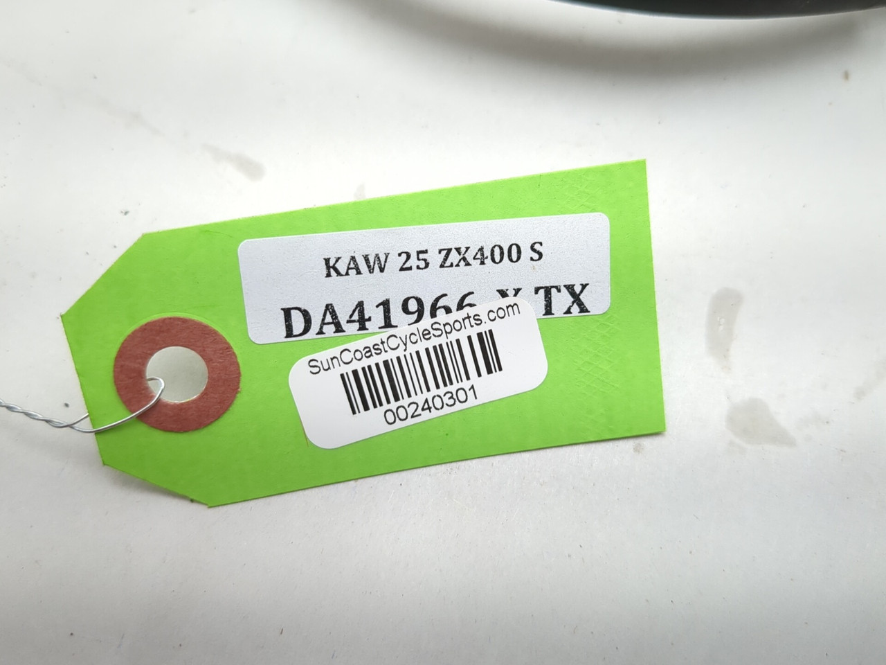 23-26 Kawasaki ZX400S ZX4R Front Upper Lower Brake Line Pair 43095