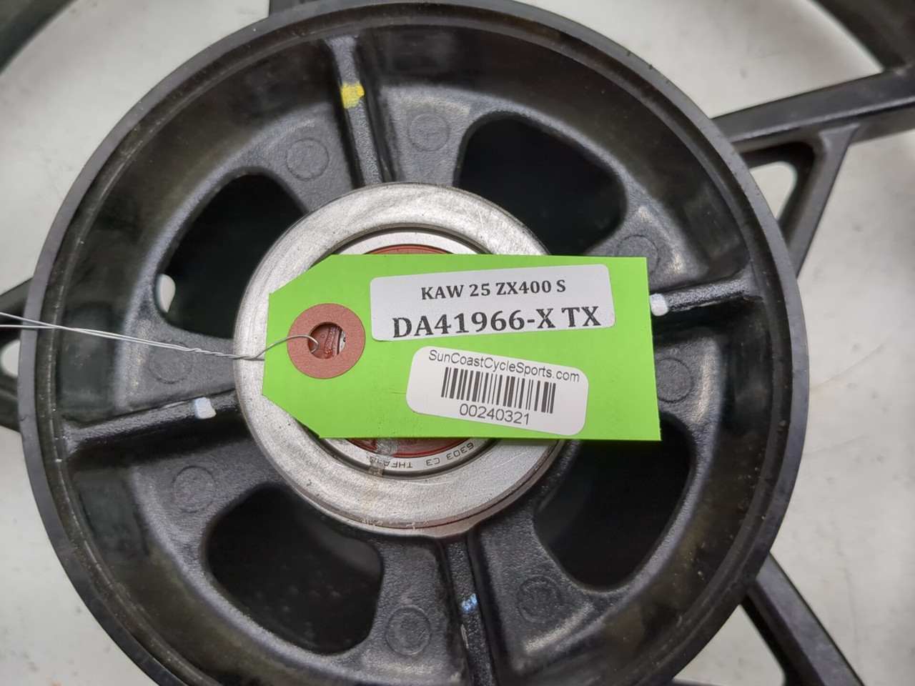44サイズ 23-26 Kawasaki ZX400S ZX4R 17X4.50 Rear Wheel Rim STRAIGHT 41073