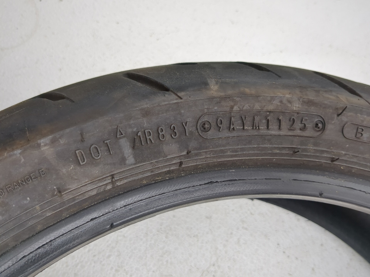 23-26 Kawasaki ZX400S ZX4R Dunlop 160/60ZR17 Rear Tire DOT 1125