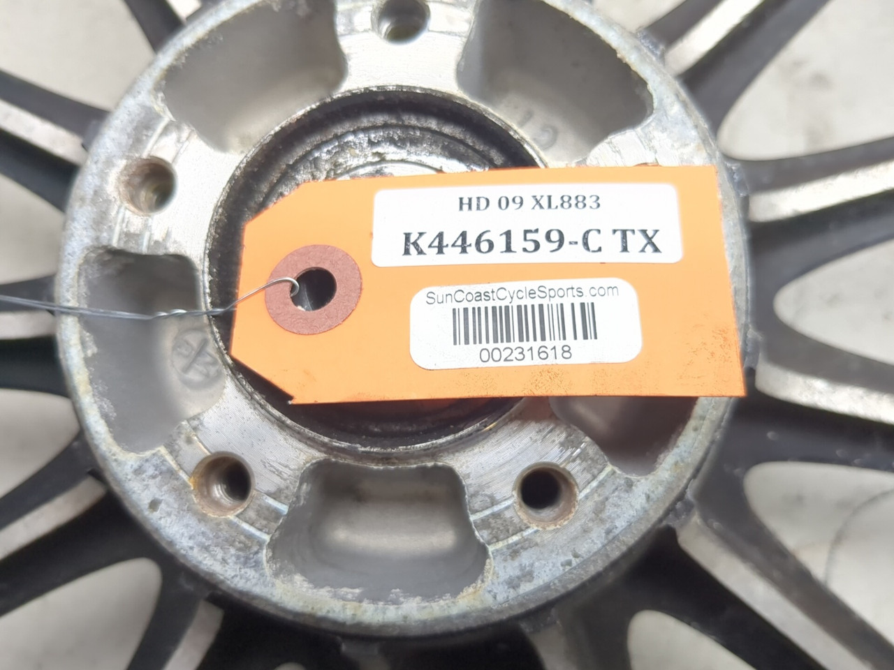 09-13 Harley HD Sportster Iron XL883N Front Wheel Rim 19X2.15