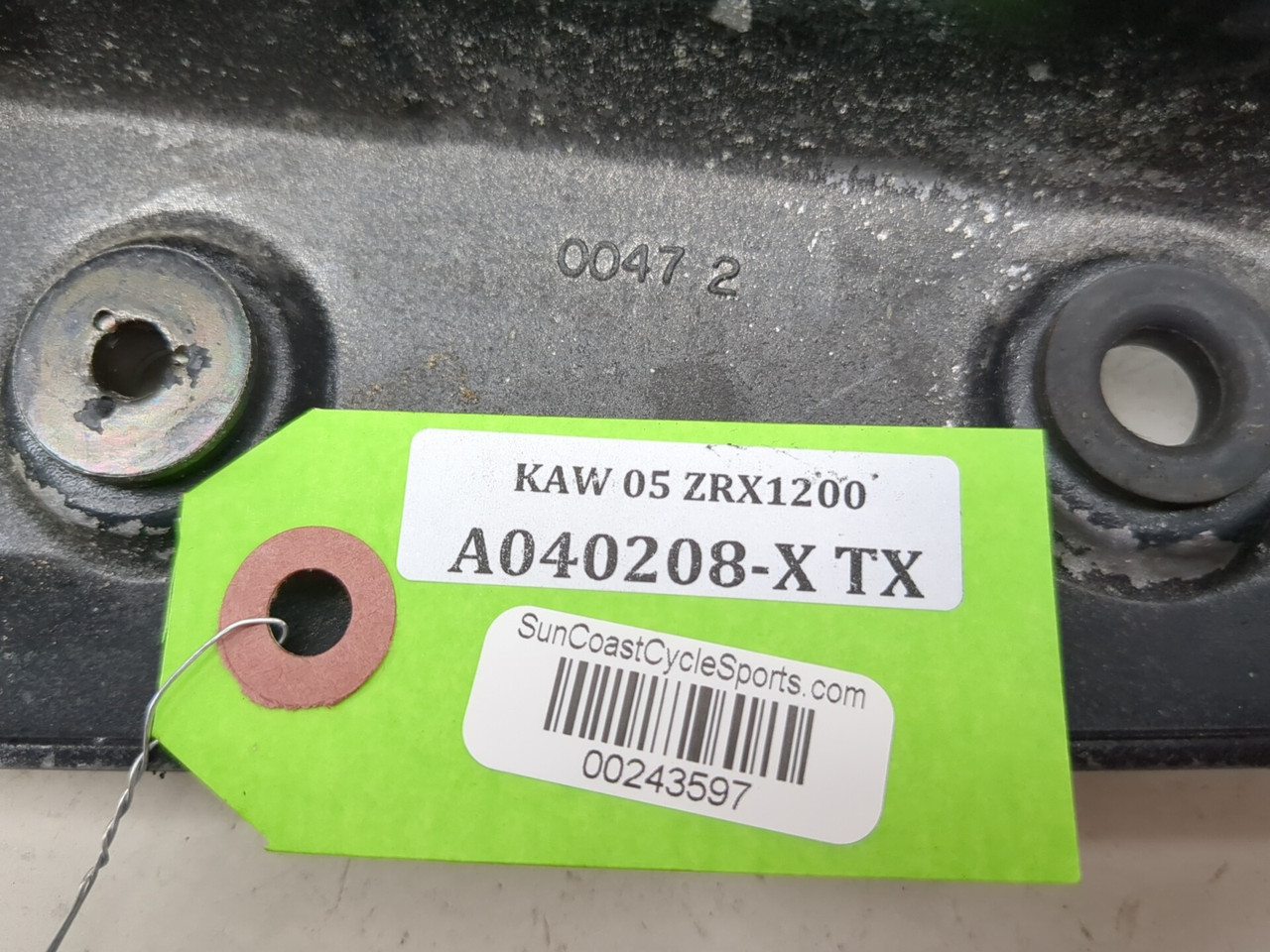01-05 Kawasaki ZRX1200A ZRX 1200 Left Right Radiator Side Cover