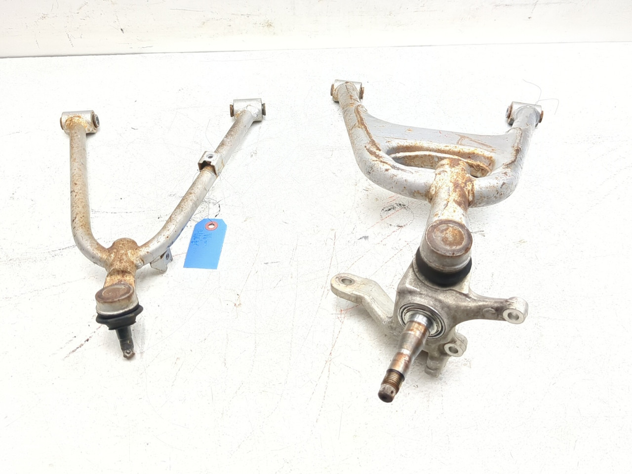 06-09 Honda TRX450 TRX450ER Front Right Control Arm Spindle Set