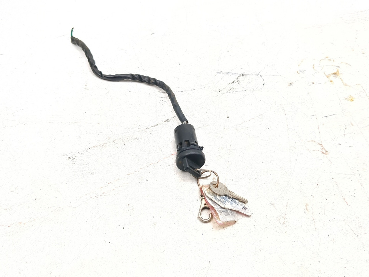 06-09 Honda TRX450ER Handlebar Cover Ignition Switch Key Set 53205