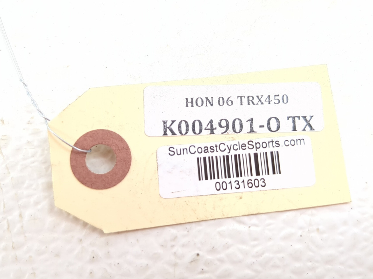 tag 06-09 Honda TRX450ER Handlebar Cover Ignition Switch Key Set 53205