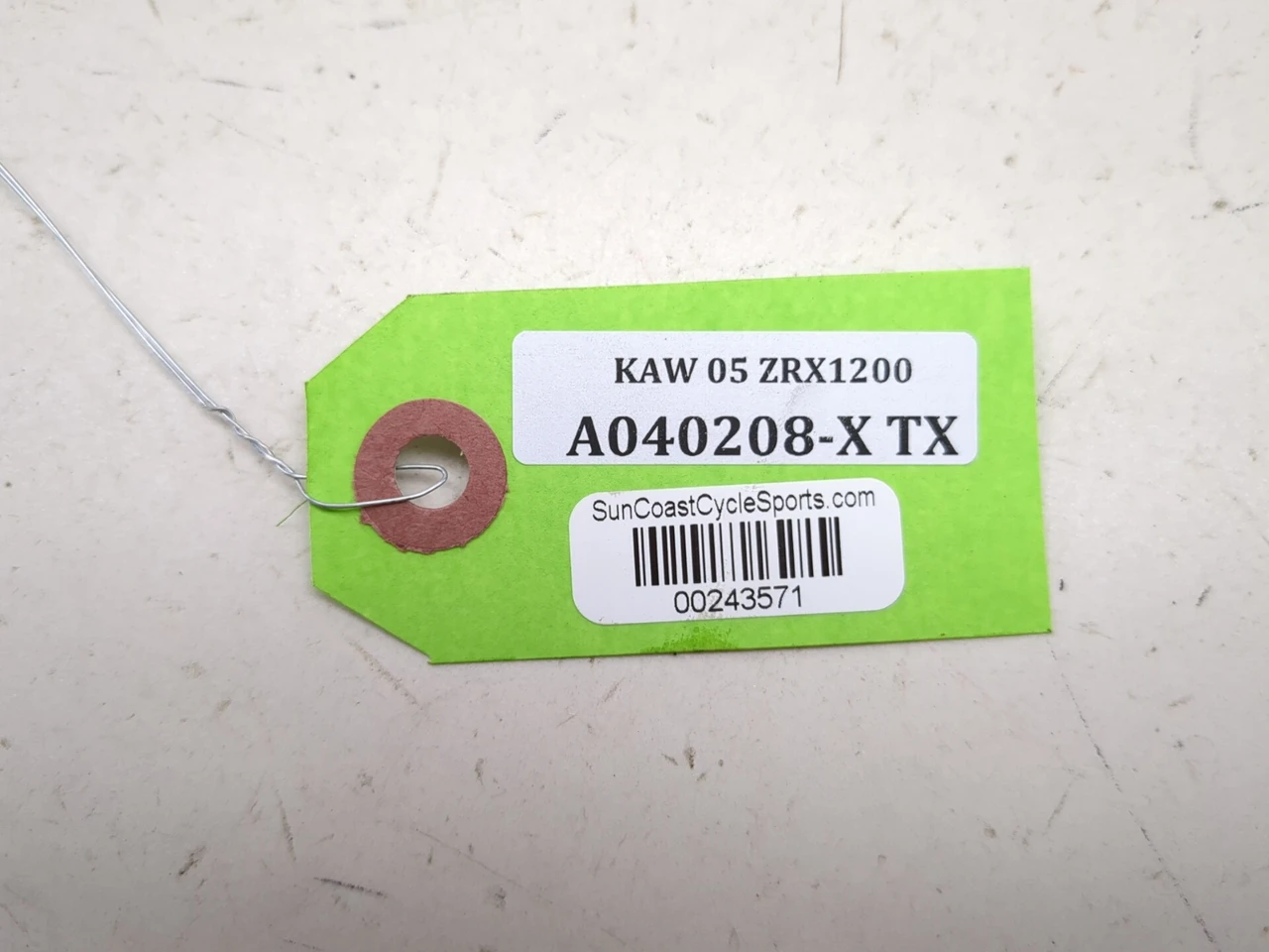 01-05 Kawasaki ZRX1200A ZRX 1200 Rear Axle Bolt Shaft Spindle