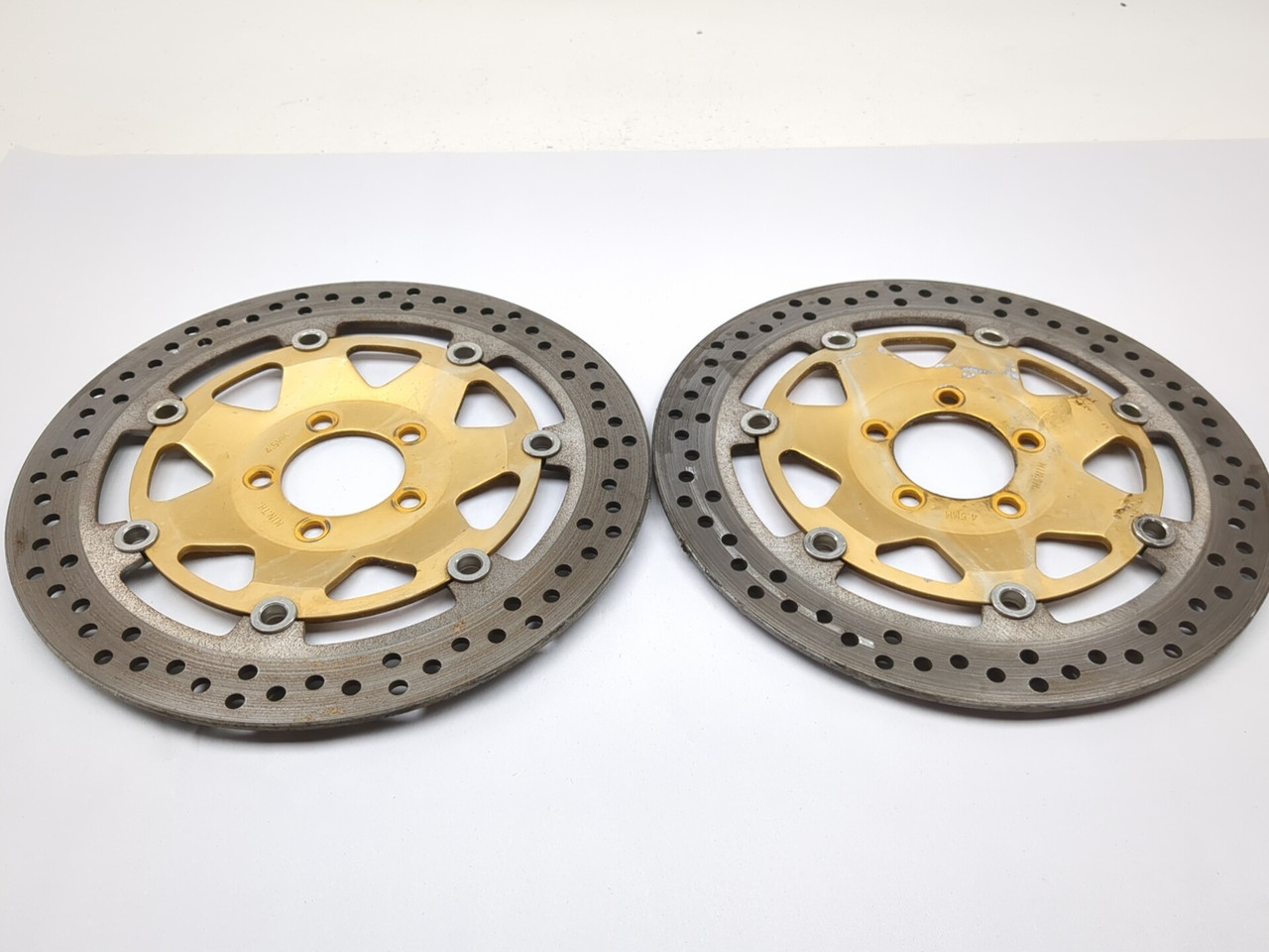 01-05 Kawasaki ZRX1200A 1200 Front Left Right Brake Rotor Disc Set