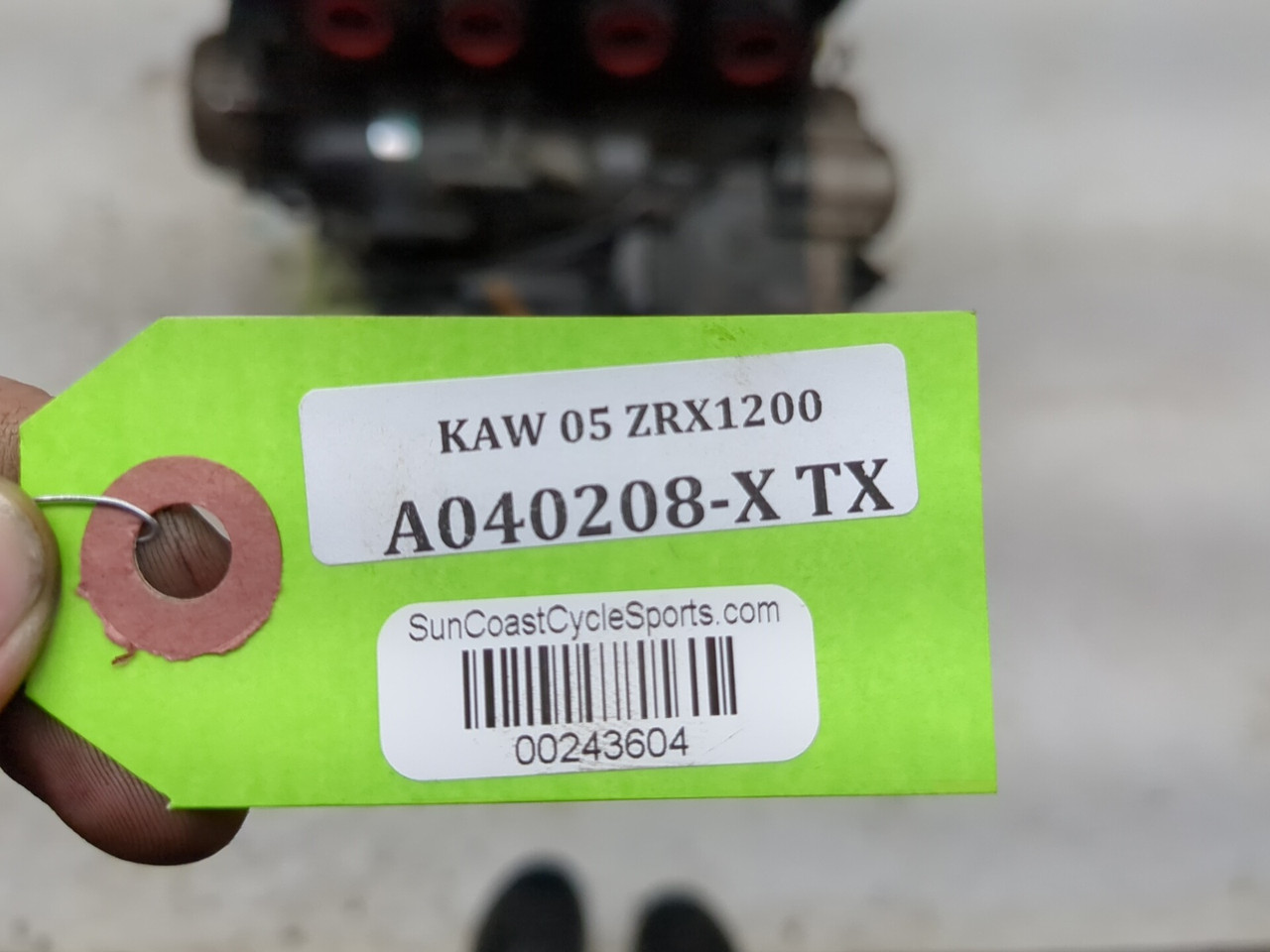 01-05 Kawasaki ZRX1200A ZRX 1200 Engine Motor GUARANTEED - Sun