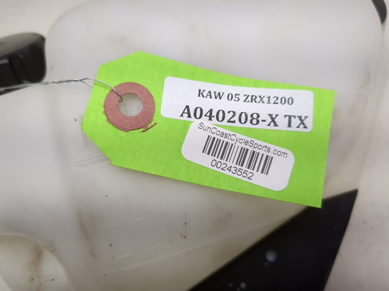 01-05 Kawasaki ZRX1200A ZRX 1200 Coolant Reservoir 43078-0015