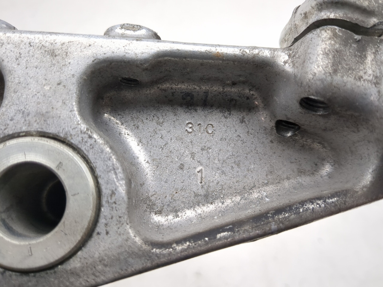 08-16 Yamaha YZF-R6S YZF R6 Lower Triple Tree Yoke Stem Clamp 5SL