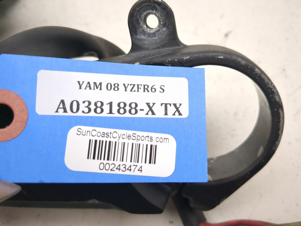 03-05 Yamaha YZF-R6 06-09 R6S Front Triple Tree Ignition No Key