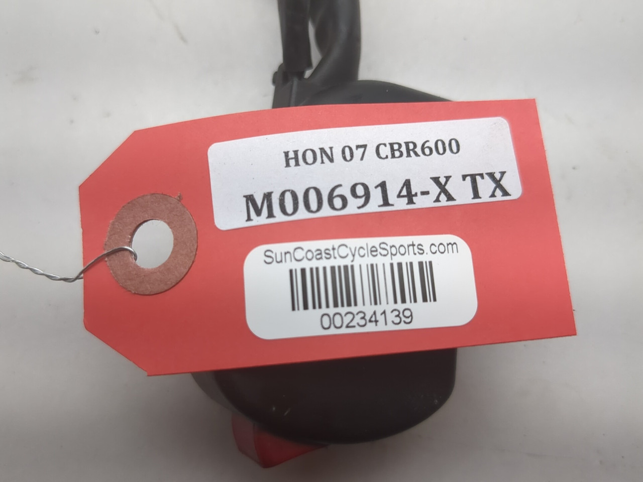07-12 Honda CBR600 CBR600RR Right Handlebar Switch 35130-MFJ-D01