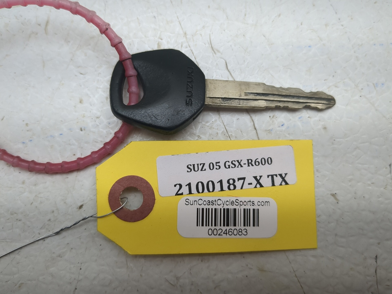 04 05 Suzuki GSXR 600 750 Front Ignition Switch Gas Cap Starter