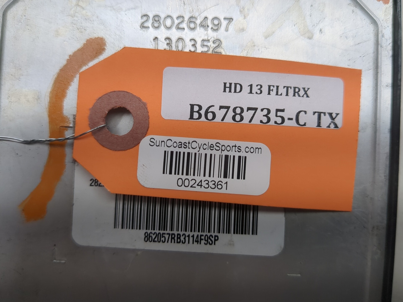 ハーレーダビッドソン純正ECMエンジンコントロールモジュール34245-11 10-13 Harley Davidson Road Glide FLTRX Engine Control Module ECU