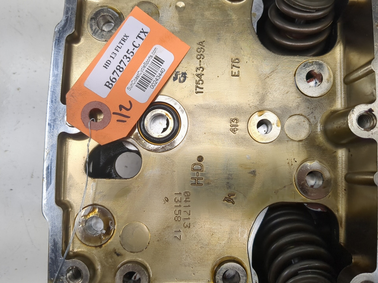 10-13 Harley Davidson Road Glide FLTRX Front Rear Cylinder Head
