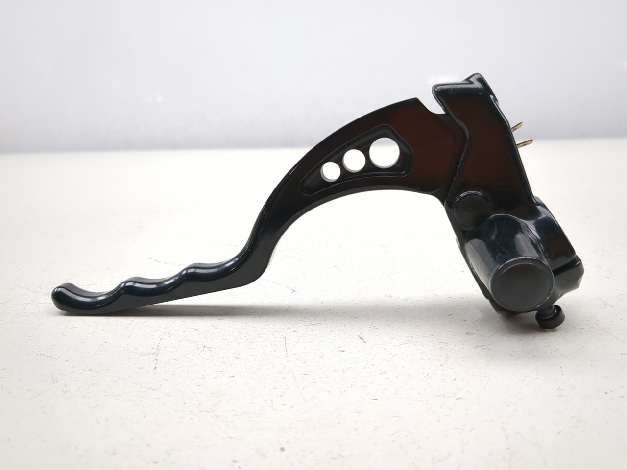 16-17 Victory Octane Front Left Clutch Lever Perch Assembly - Sun