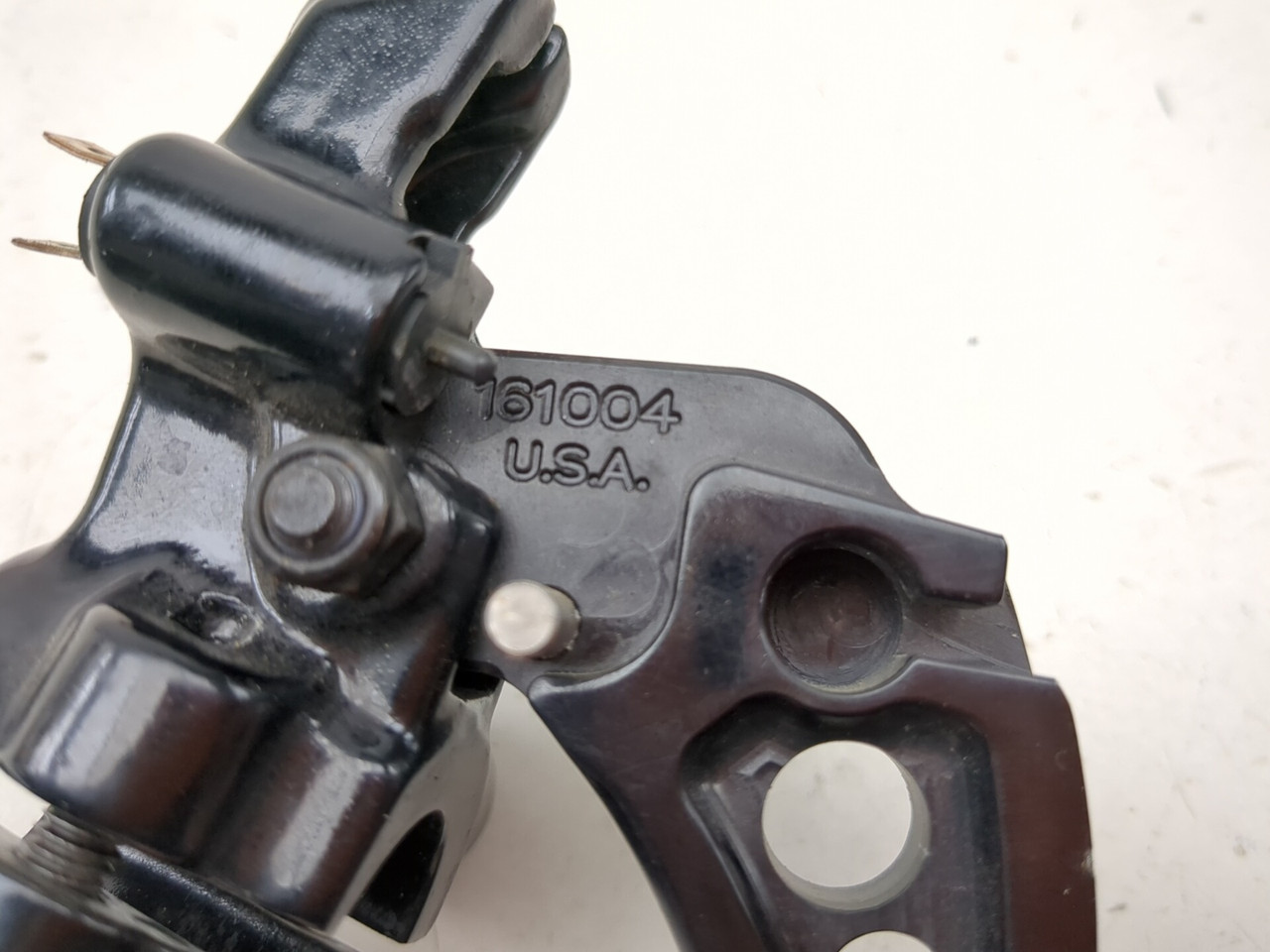 16-17 Victory Octane Front Left Clutch Lever Perch Assembly - Sun