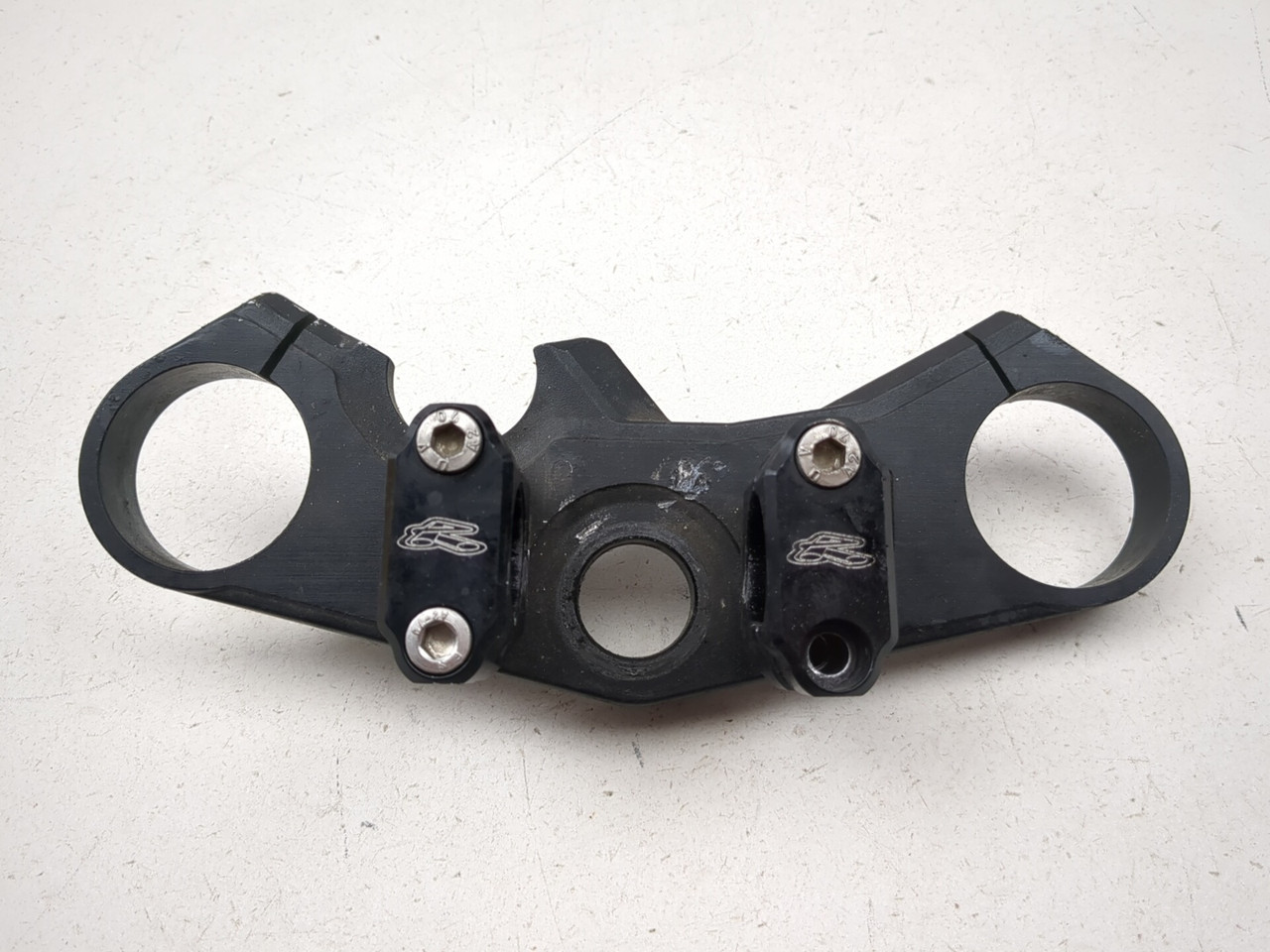 03-12 Suzuki SV650 Front Top Triple Tree Riser Assembly - Sun