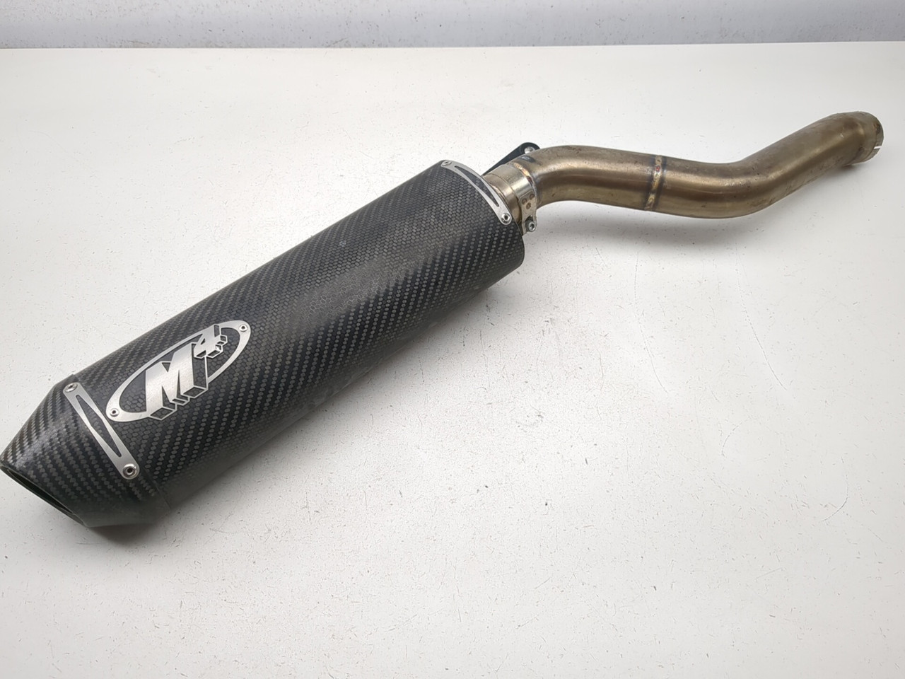03-12 Suzuki SV650 M4 Standard Exhaust Muffler Assembly - Sun
