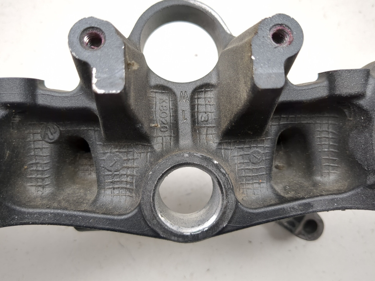 21-25 Kawasaki KLX 300 SM Front Triple Tree Clamp Riser Assembly