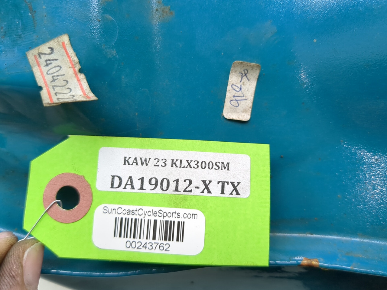 21-25 Kawasaki KLX 300 SM Gas Fuel Tank 51001-0857-60S - Sun Coast