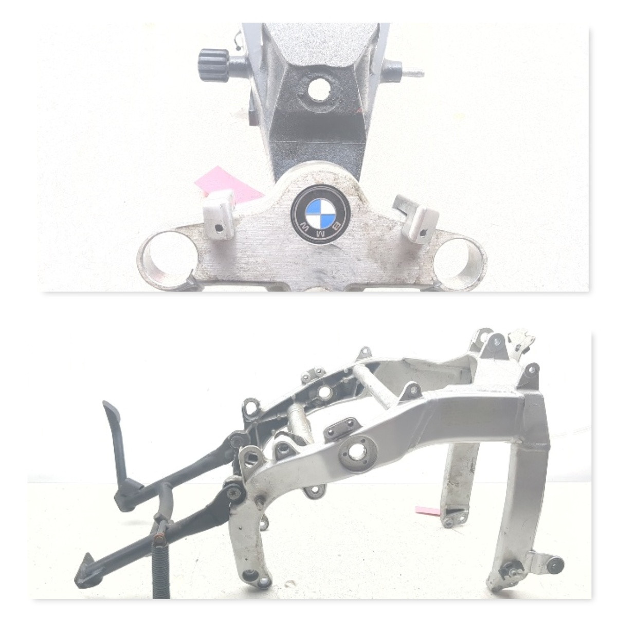 98-05 BMW R1100 S Subframe Upper Triple Main Frame Chassis