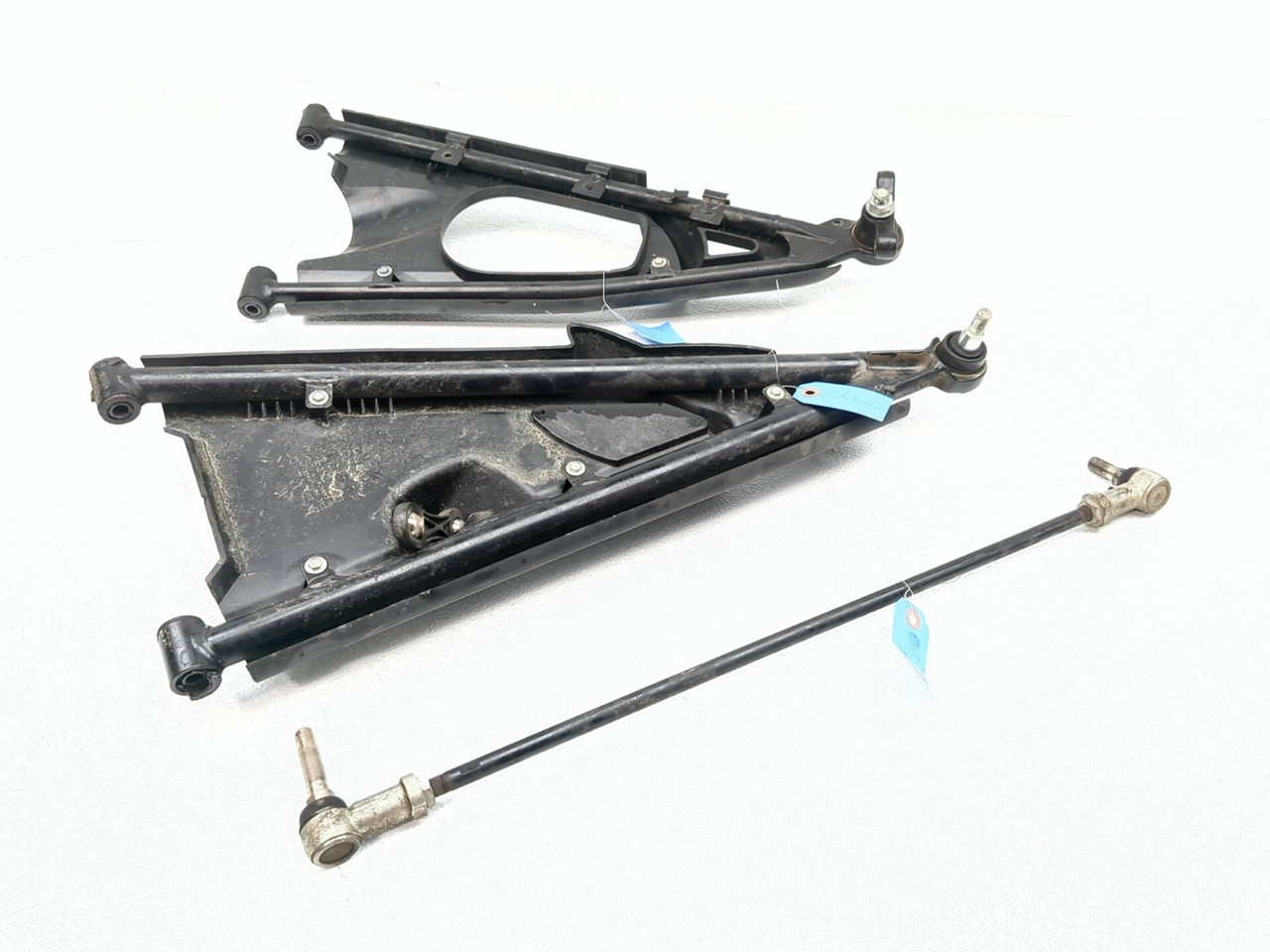 10-13 Can Am Spyder RT Front Right Upper Lower A-Arm Tie Rod Set