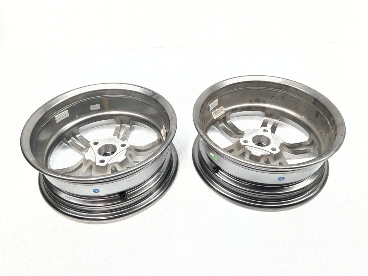 10-13 Can Am Spyder RT Front Wheel Rim 14X5.0 STRAIGHT Set