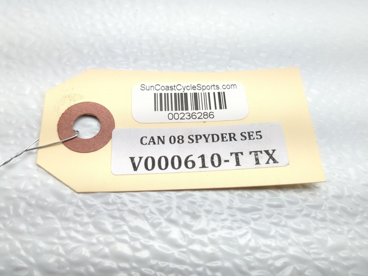 08-12 Can-Am Spyder RT SE5 Rear Undertail Cover 705001551 - Sun