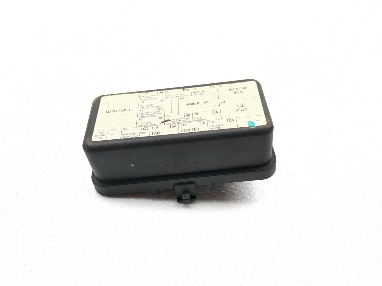 08-12 Can-Am Spyder RT SE5 Front Fuse Box Cover 710001026 TRSH JT
