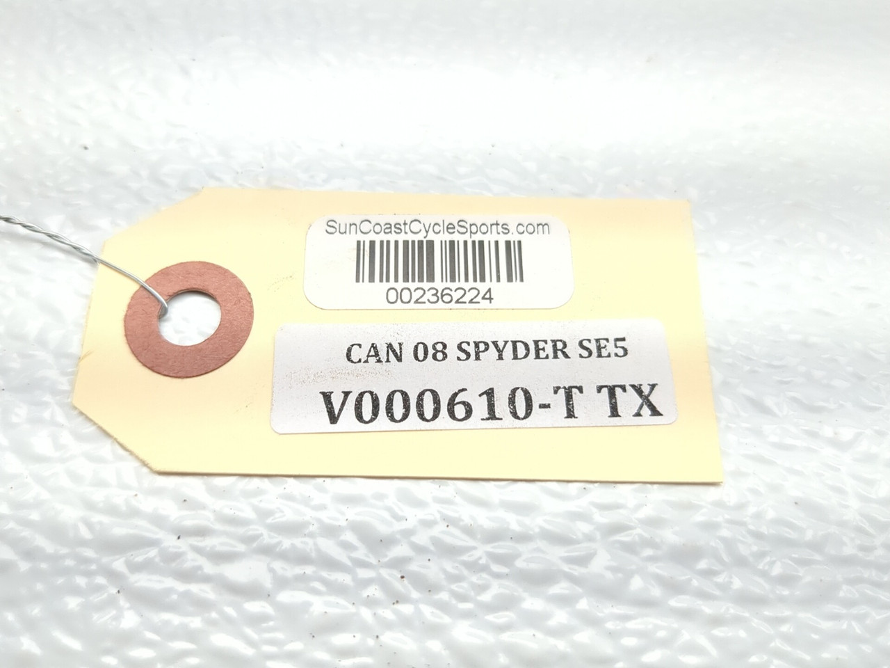 08-12 Can Am Spyder RT SE5 Rear License Plate Light 710001291