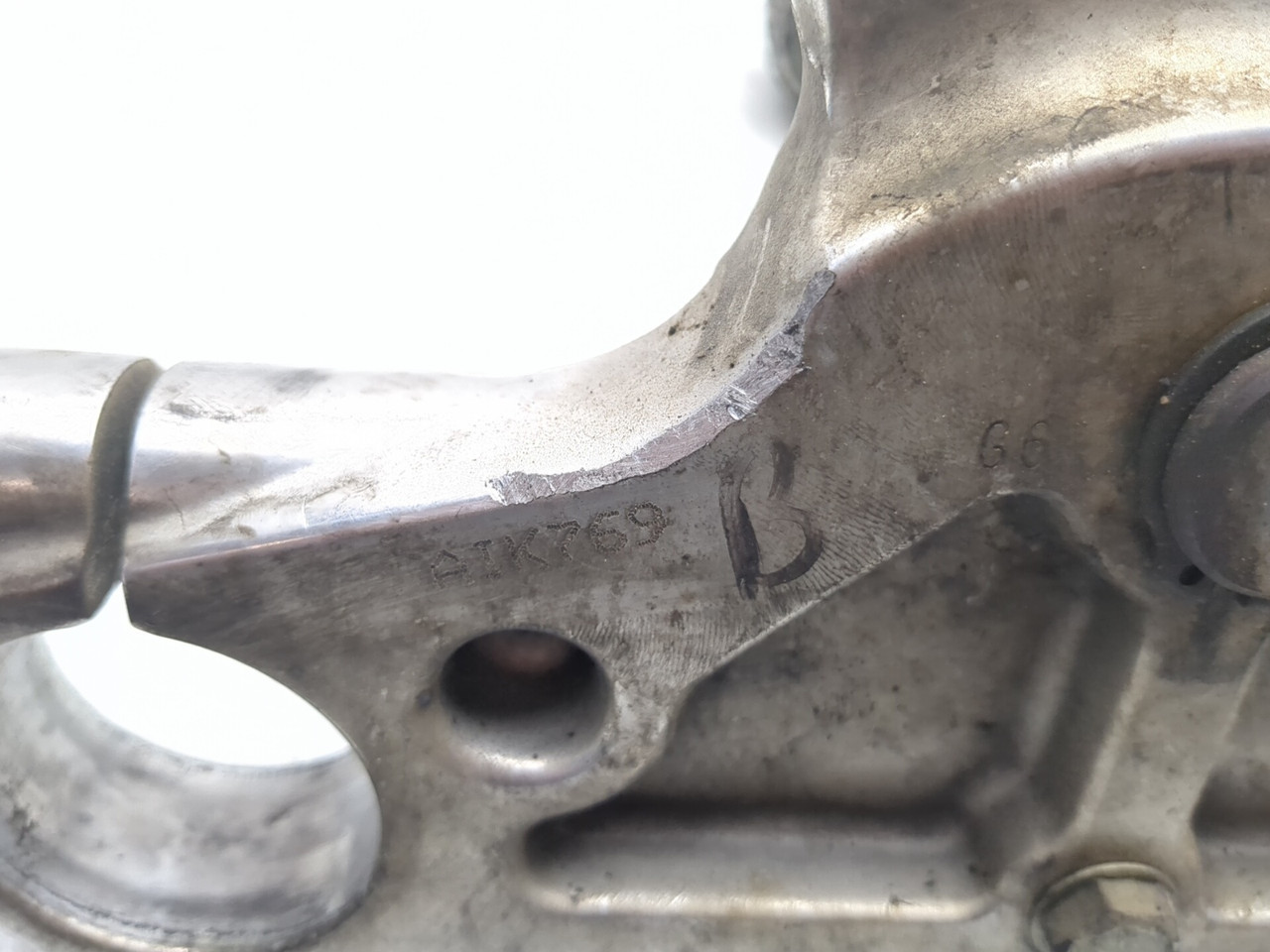 06-10 Harley Davidson FXD Dyna Super Glide Front Lower Triple Tree