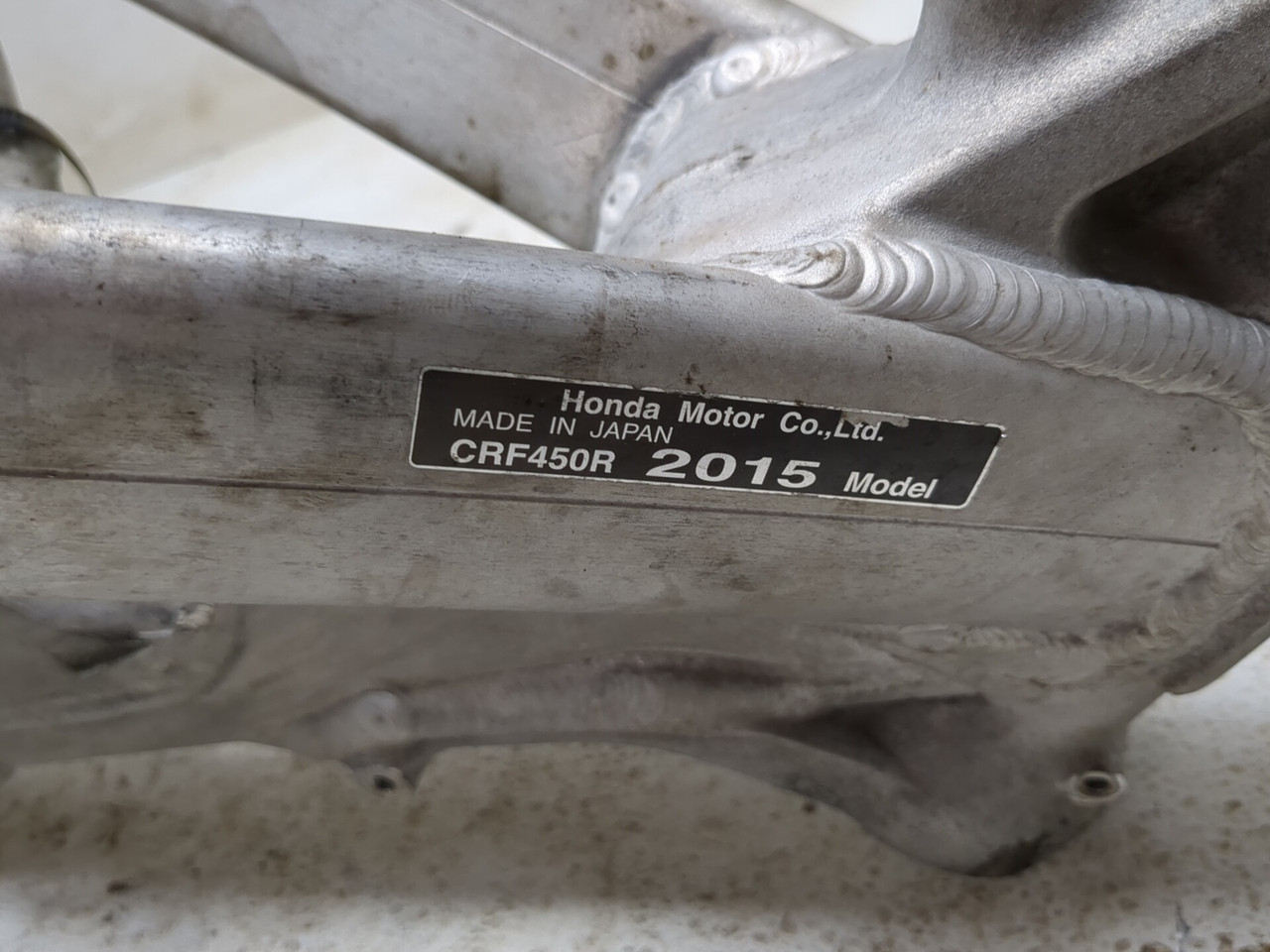 13-16 Honda CRF450R Main Frame Chassis STRAIGHT SLVG - Sun Coast