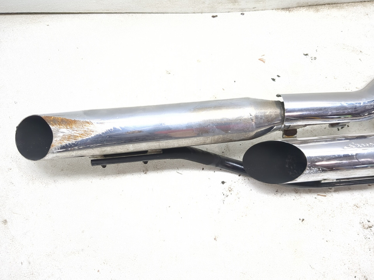 06-14 Harley FXDC Dyna Super Glide Custom Right Exhaust Header