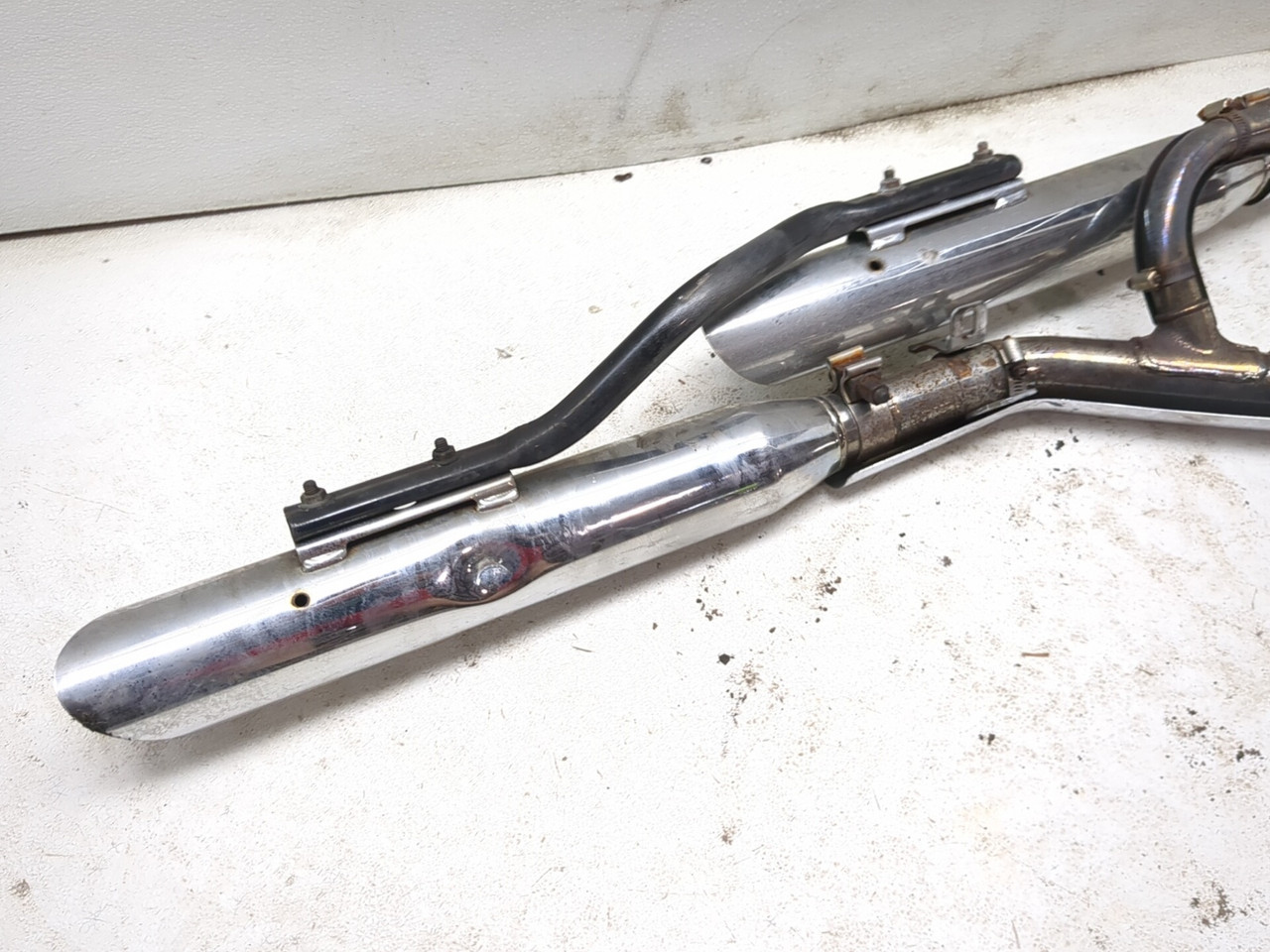 can!様 06-14 Harley FXDC Dyna Super Glide Custom Right Exhaust Header