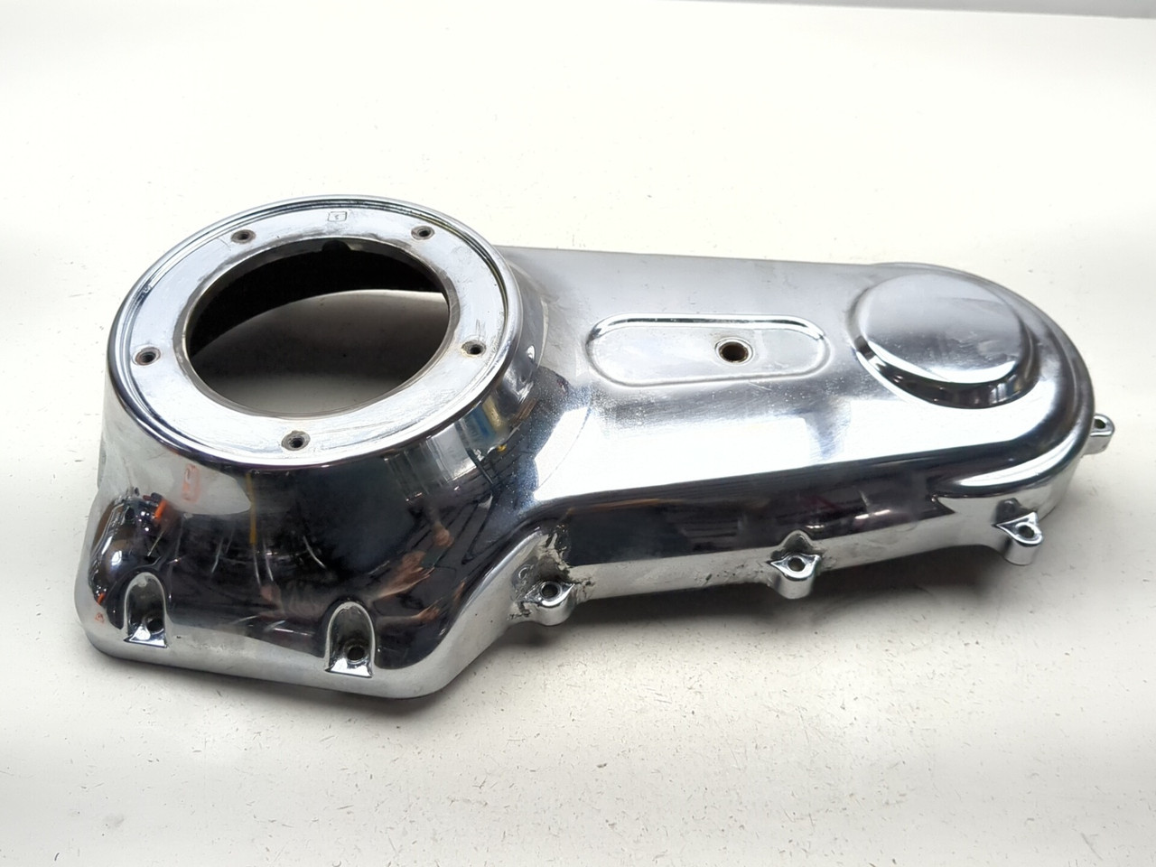 セット 06-14 Harley FXDC Dyna Super Glide Custom Left Outer Primary Cover