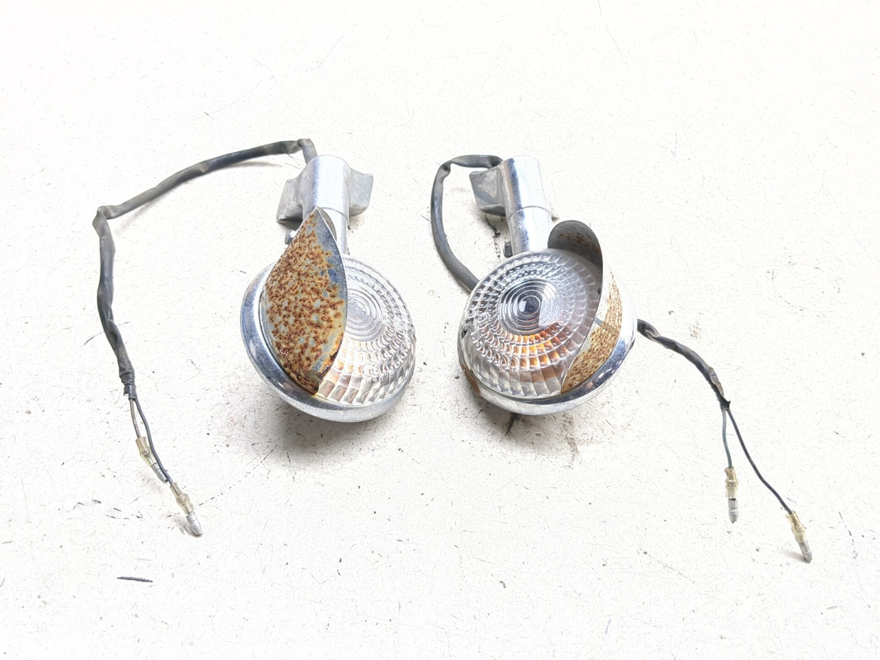 99-13 Yamaha Royal Star Venture XVZ1300 Front Turn Signal Set 4XY