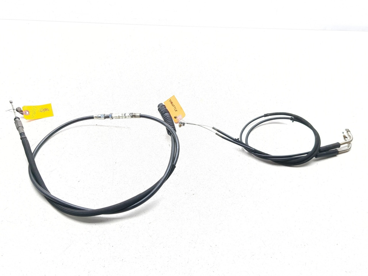06-14 Harley FXDC Dyna Super Glide Custom Clutch Throttle Cable