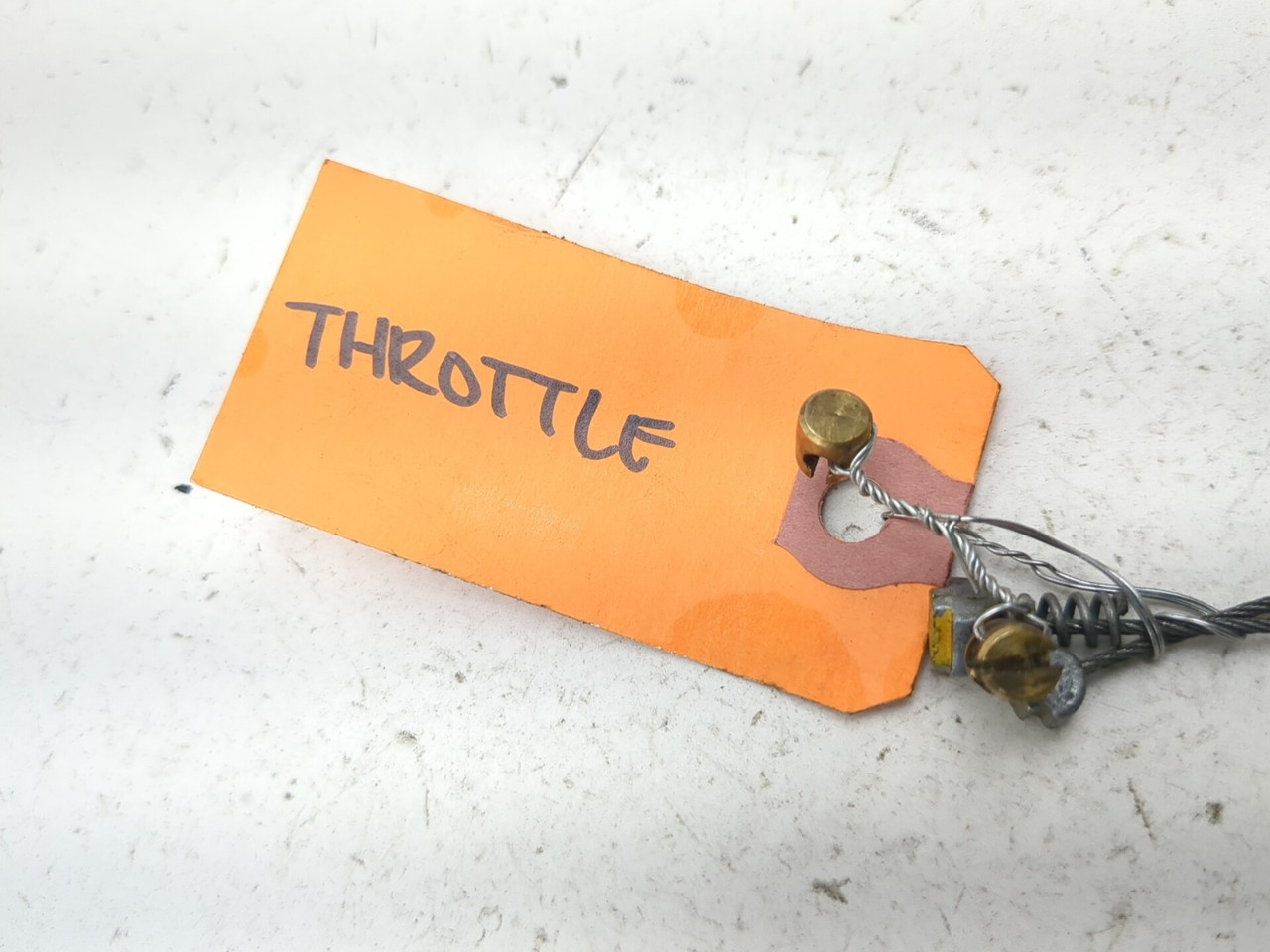 その他 B 06-14 Harley FXDC Dyna Super Glide Custom Clutch Throttle Cable